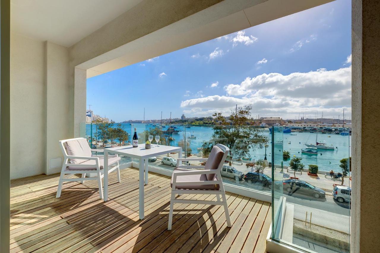 Luxury Apartment With Valletta And Harbour Views Sliema Eksteriør billede