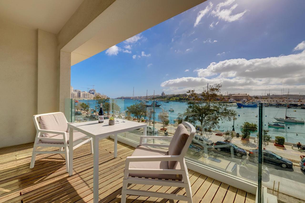 Luxury Apartment With Valletta And Harbour Views Sliema Eksteriør billede